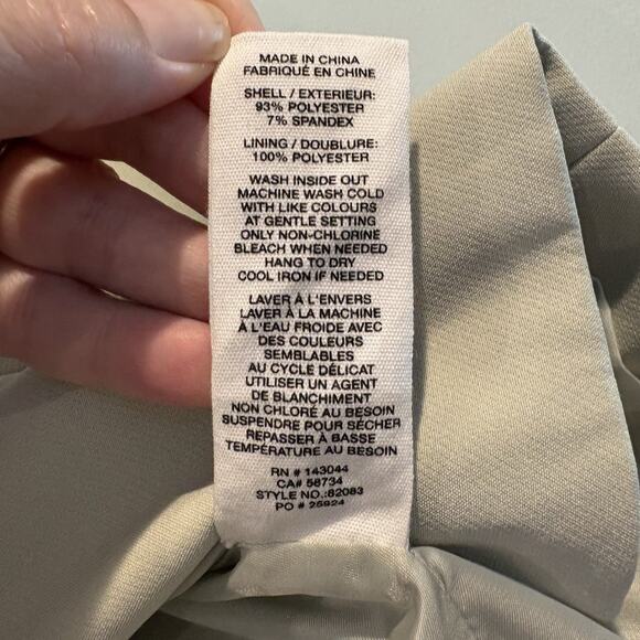 Anthropologie Avec Les Filles Jacket Medium Sage Green Cropped Stretch Blazer - Picture 11 of 12